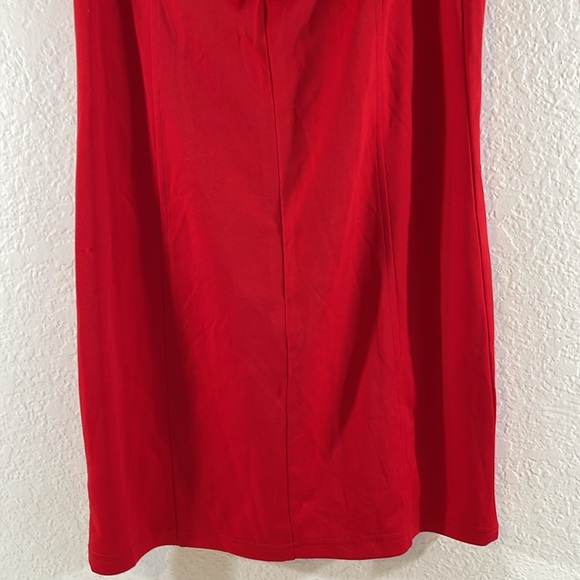 NASTY GAL Bust Out Red Sexy Spaghetti Strap Form Fitting Mini Dress Size 6 NEW - Picture 7 of 12